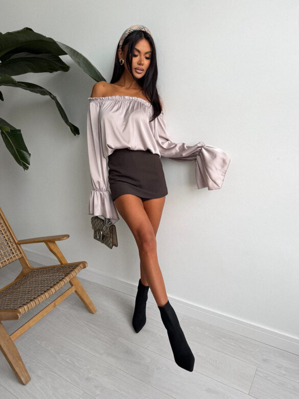 Bluzka Tiana szampańska 