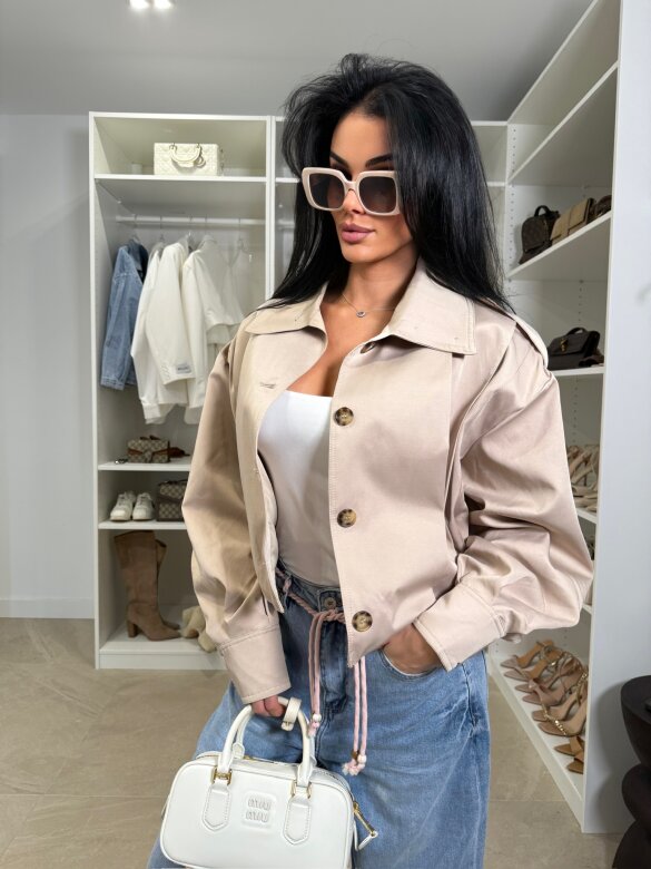 Kurtka Solli beżowa 