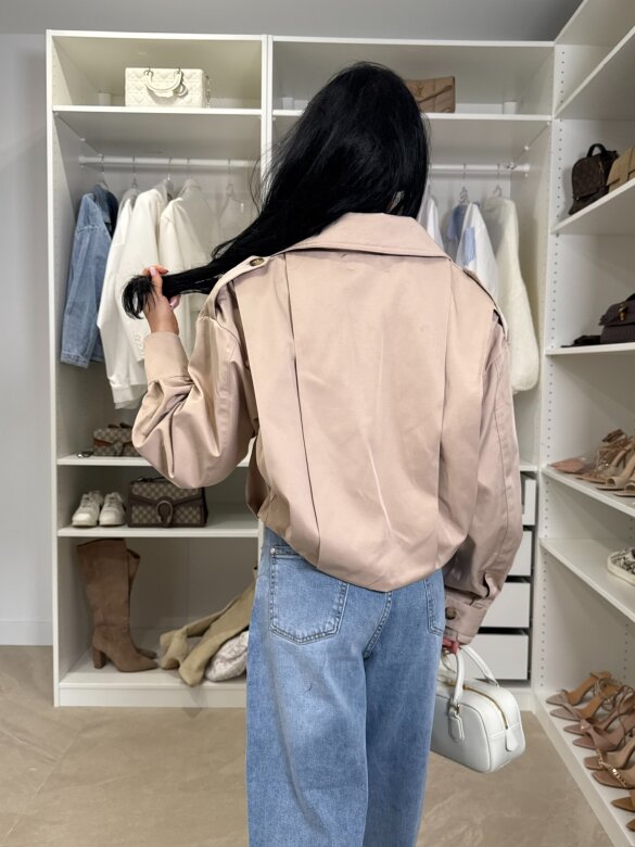 Kurtka Solli beżowa 