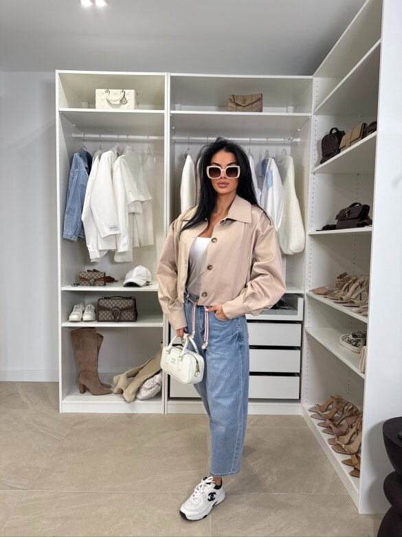 Kurtka Solli beżowa 