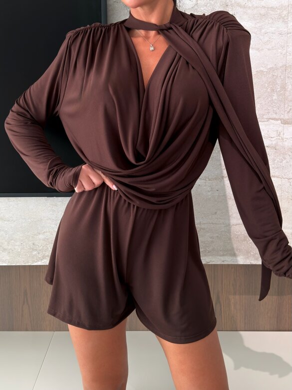 Jumspuit Herso chocolate