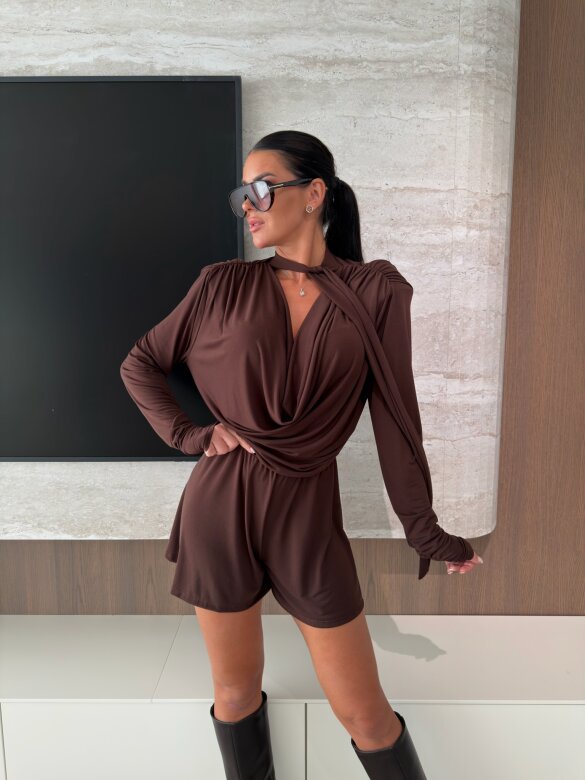 Jumspuit Herso chocolate