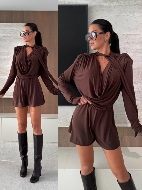 Jumspuit Herso chocolate