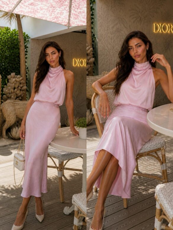 Dress Paris powder