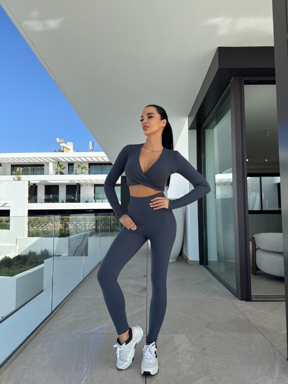 Legginsy Medri grafitowe 