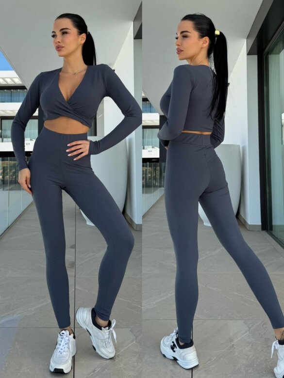 Legginsy Medri grafitowe 