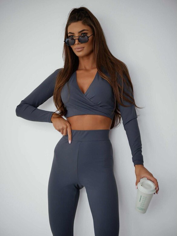 Legginsy Medri grafitowe 