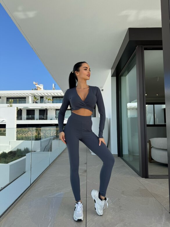 Legginsy Medri grafitowe 