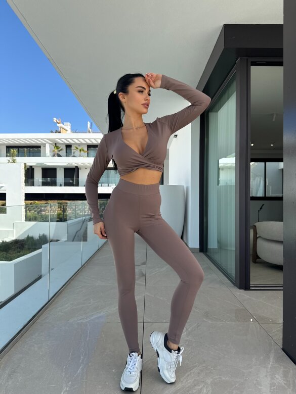 Legginsy Medri mocca 