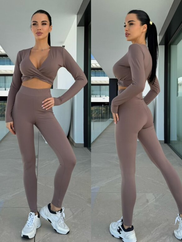 Legginsy Medri mocca 