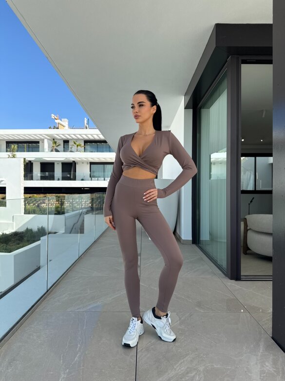 Legginsy Medri mocca 