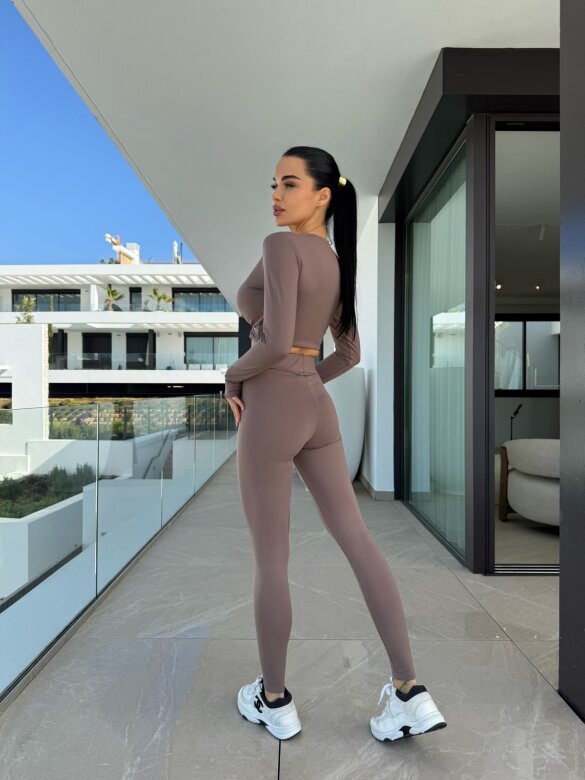 Legginsy Medri mocca 