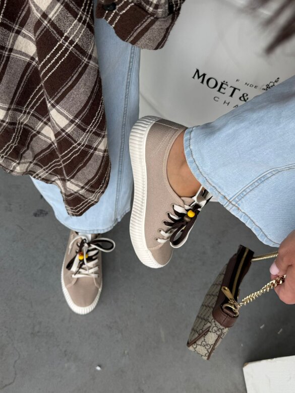 Trampki Fashionable beżowe 