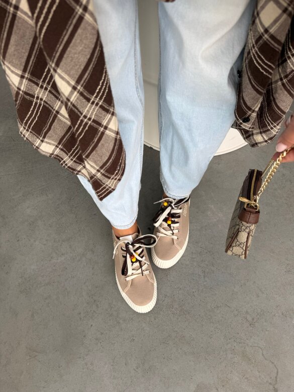 Trampki Fashionable beżowe 