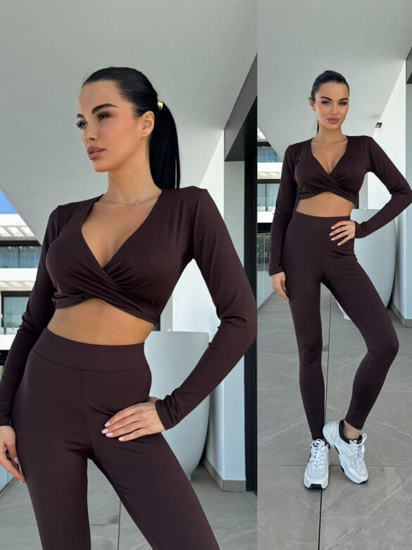 Bluzka Medri czekoladowa 