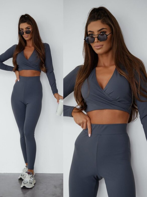 Bluzka Medri grafitowa 