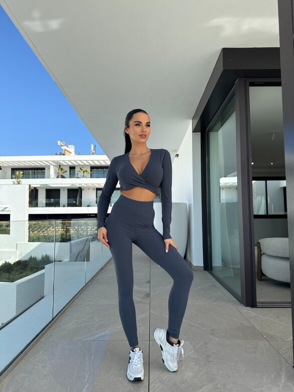 Bluzka Medri grafitowa 