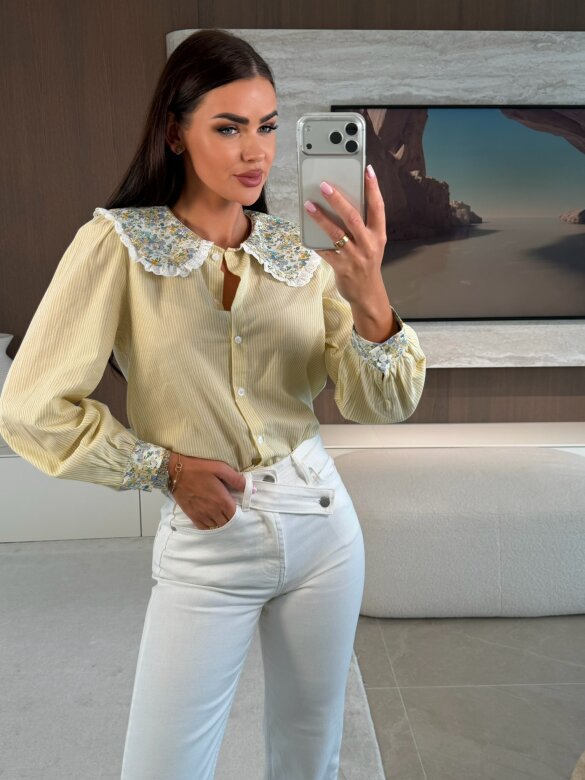 Koszula Lotus żółta