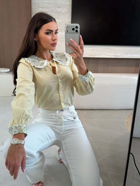 Koszula Lotus żółta