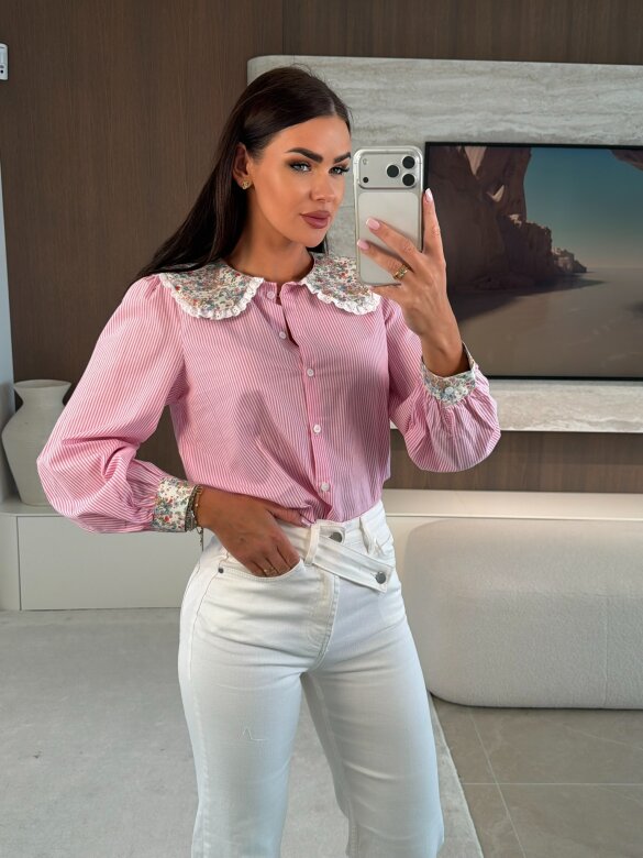 Koszula Lotus różowa