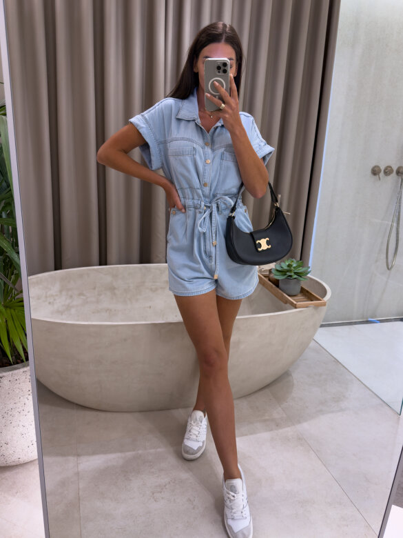 Kombinezon Randall jeans jasnoniebieski