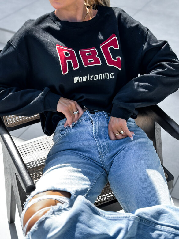 Bluza Letters czarna