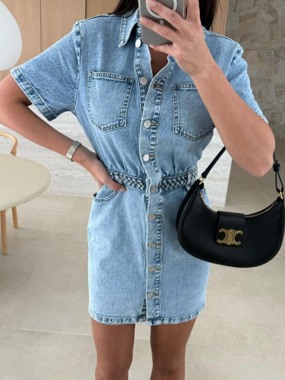 Sukienka Charms jeans niebieska