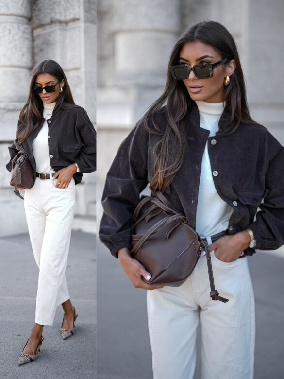 Kurtka Altora czekoladowa