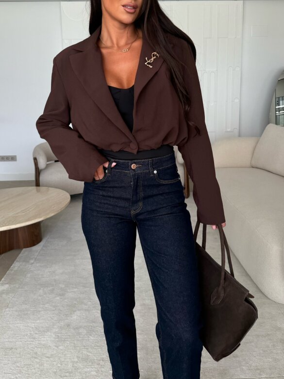 Spodnie Little Heart jeans ciemnoniebieskie