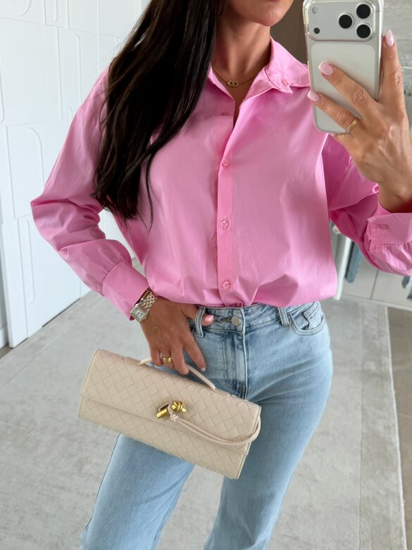 Koszula Flavie elegant różowa