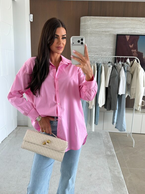 Koszula Flavie elegant różowa