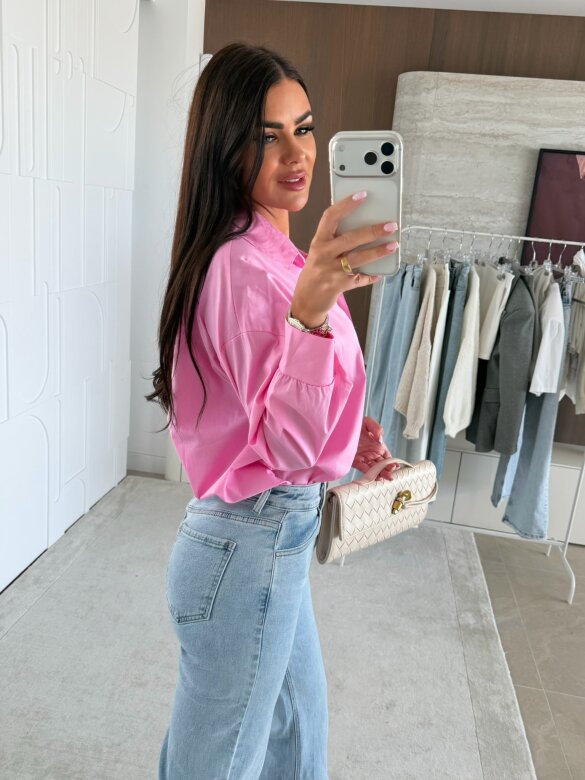 Koszula Flavie elegant różowa