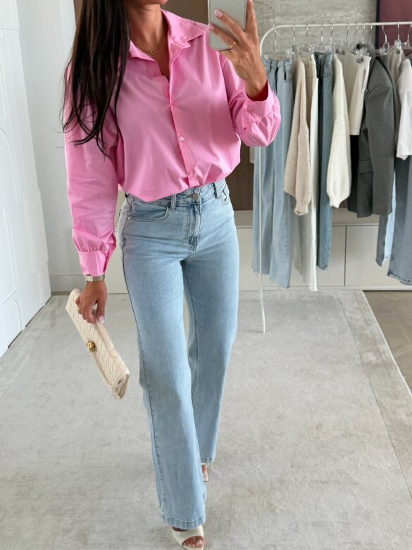 Koszula Flavie elegant różowa