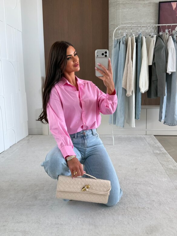 Koszula Flavie elegant różowa