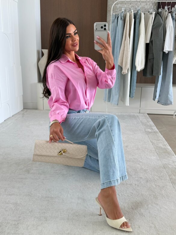 Koszula Flavie elegant różowa