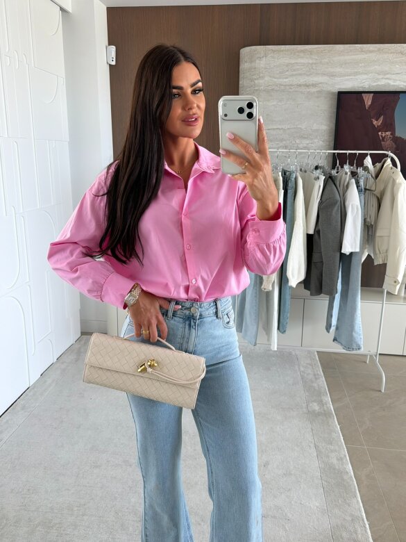 Koszula Flavie elegant różowa