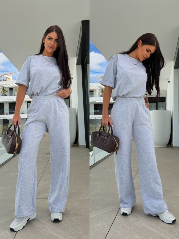 Spodnie Origin dresowe jasnoszare