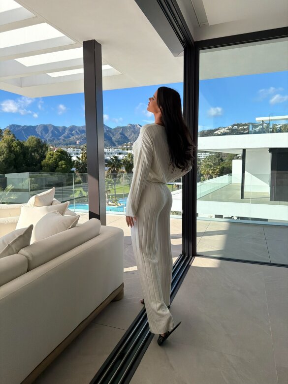 Komplet 2w1 Grasso biały