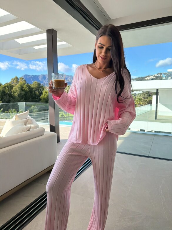 Komplet 2w1 Grasso pudrowy