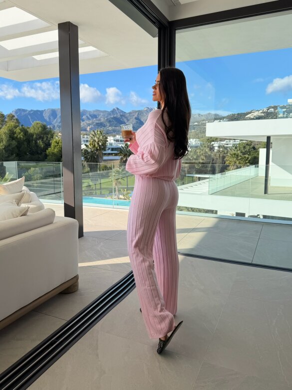 Komplet 2w1 Grasso pudrowy