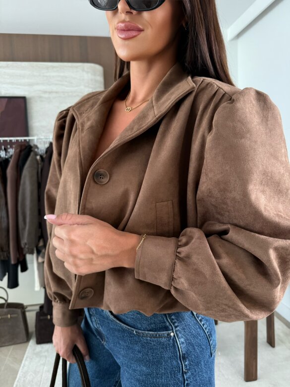 Bomber Jacket Aveda caramel