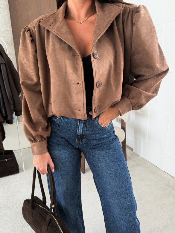 Bomber Jacket Aveda caramel