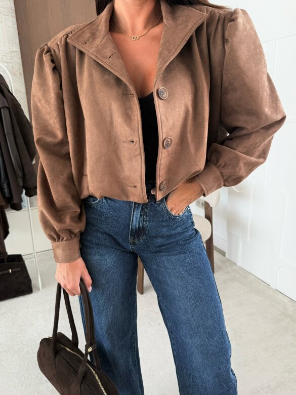 Bomber Jacket Aveda caramel