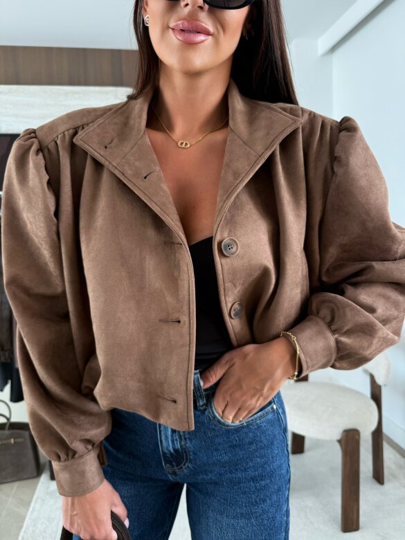 Bomber Jacket Aveda caramel