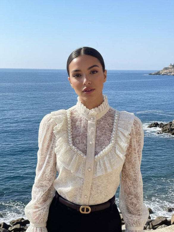 Shirt Rosabella white