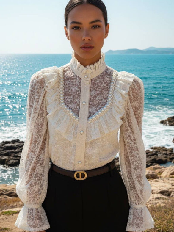 Shirt Rosabella white
