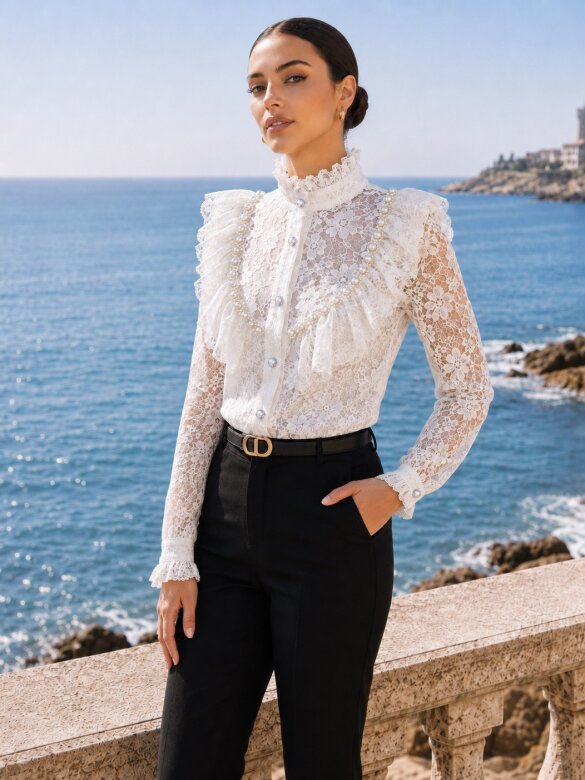 Shirt Rosabella white