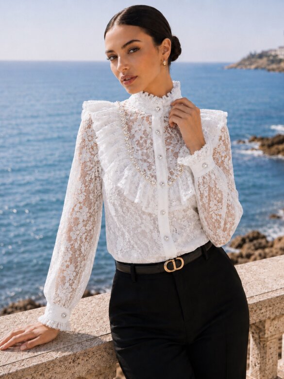 Shirt Rosabella white