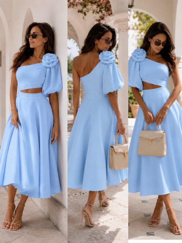 Dress Kelsen blue