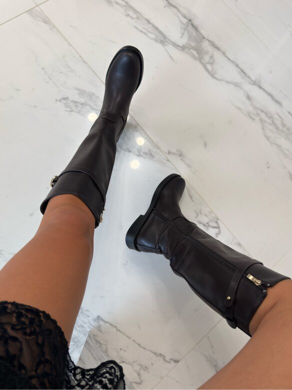 High boots Vernazzo chocolate